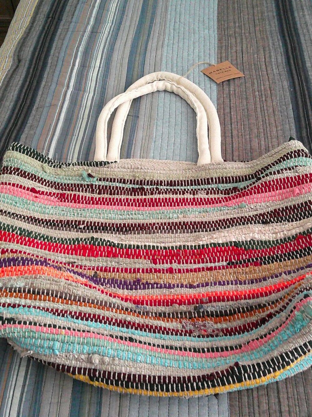 Mabelle Cotton Chindie Large tote NWT